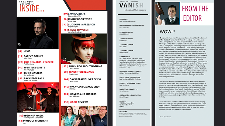 Vanish Magazine #37 - ebook