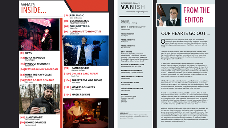 Vanish Magazine #39 - ebook