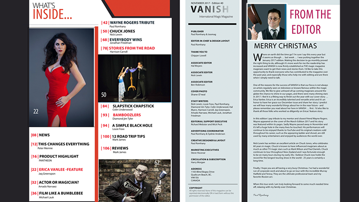Vanish Magazine #40 - ebook