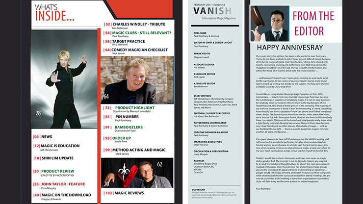 Vanish Magazine #43 - ebook