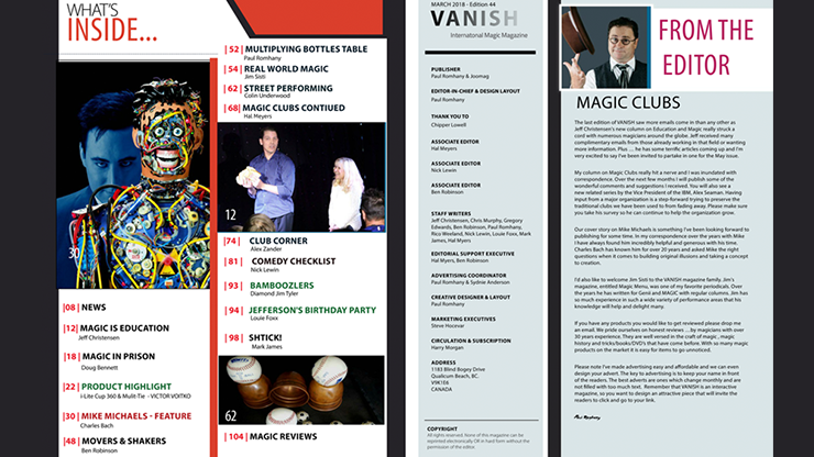 Vanish Magazine #44 - ebook