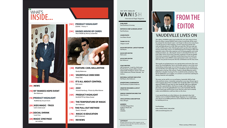 Vanish Magazine #60 - ebook