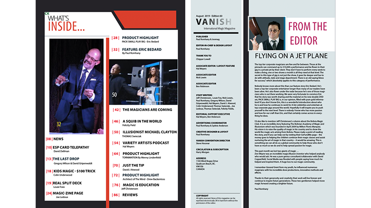 Vanish Magazine #61 - ebook