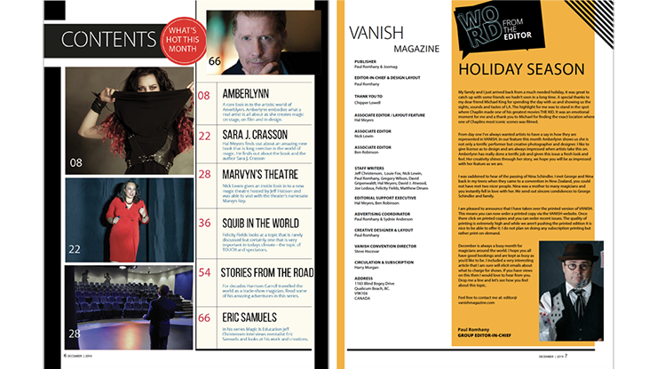 Vanish Magazine #65 - ebook