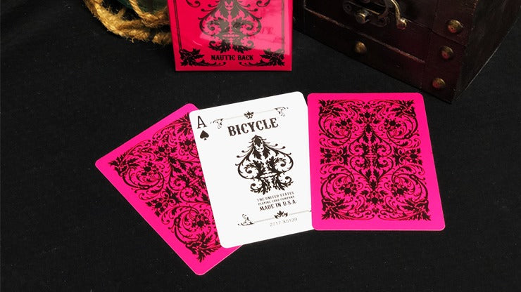 Bicycle Nautic Pink Playing Cards by US Card Magic Co