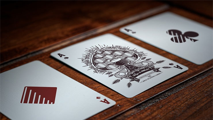 Hops & Barley, Copper Playing Cards by JOCU Playing Cards