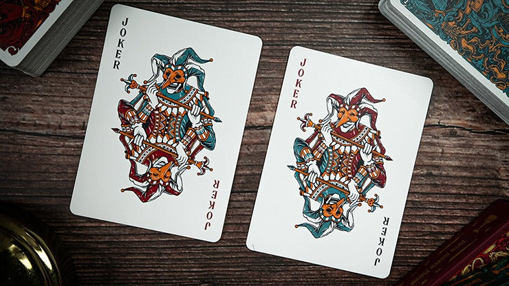 Eternal Reign, Sapphire Kingdom Playing Cards by Riffle Shuffle