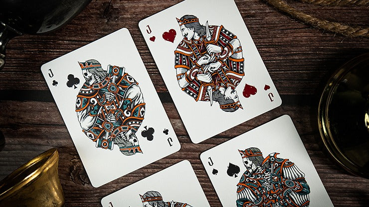 Eternal Reign, Sapphire Kingdom Playing Cards by Riffle Shuffle