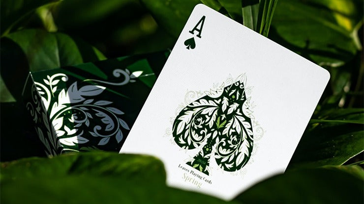 Leaves Collector';s, White Playing Cards by Card House Company