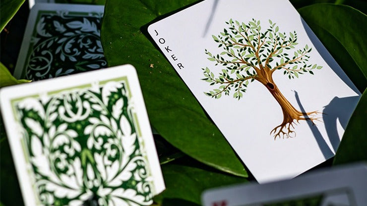 Leaves Collector';s, White Playing Cards by Card House Company