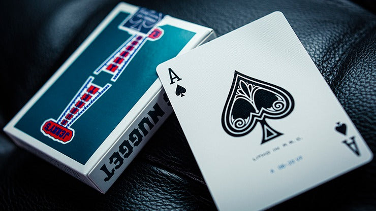 Vintage Feel Jerry';s Nuggets, Aqua Playing Cards