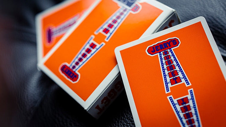 Vintage Feel Jerry';s Nuggets, Orange Playing Cards