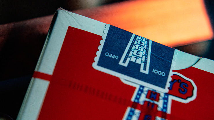 Gilded Vintage Feel Jerry';s Nuggets, Red Playing Cards