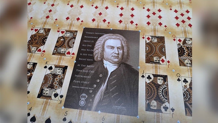 Johann Sebastian Bach, Composers Playing Cards