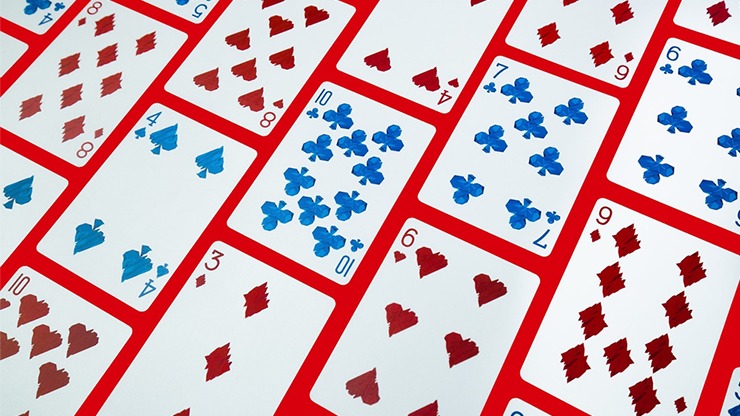 6 Shark Playing Cards, Free 6 Box Case Included by Riffle Shuffle