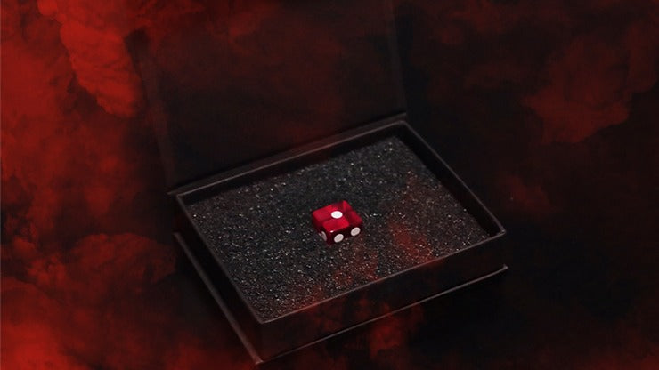 TF DICE, Transparent Forcing Dice RED by Chris Wu
