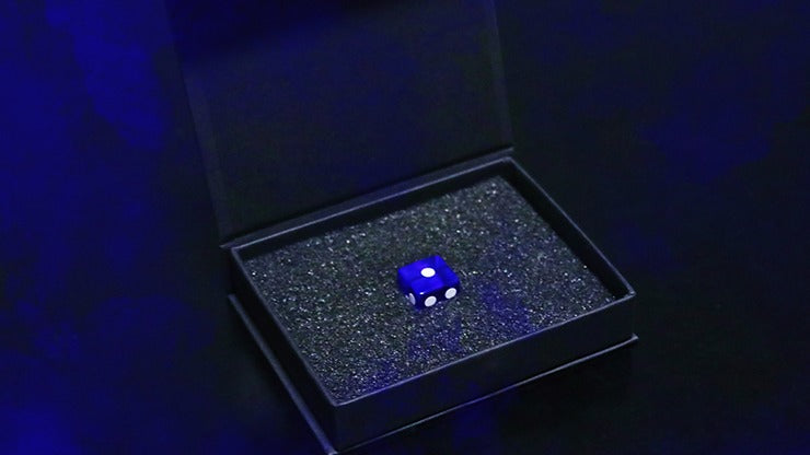 TF DICE, Transparent Forcing Dice BLUE by Chris Wu