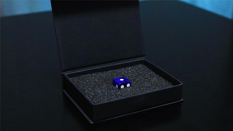 TF DICE, Transparent Forcing Dice BLUE by Chris Wu
