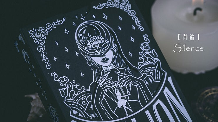 Silence, Gilded Playing Cards