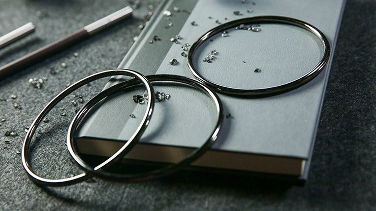 4 inch Linking Rings, Space Grey by TCC