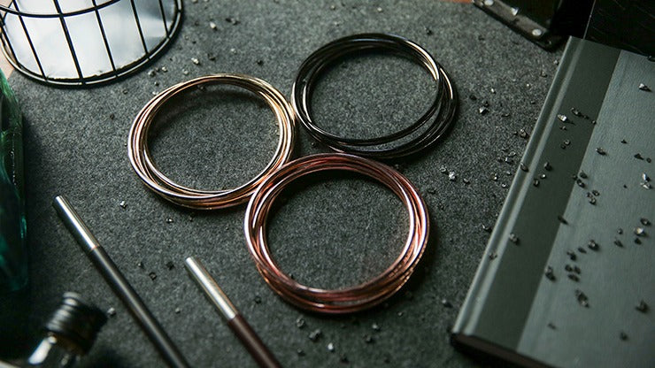 4 inch Linking Rings, Space Grey by TCC