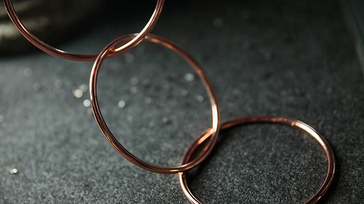 4 inch Linking Rings, Rose by TCC