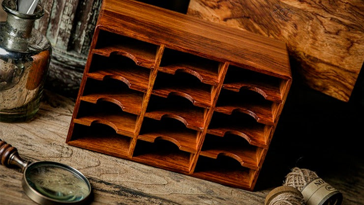 Rosewood Wooden Card Cabinet by TCC