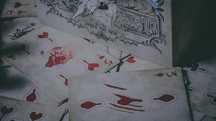 Under the Skin, Mono Edition Playing Cards by Acelion