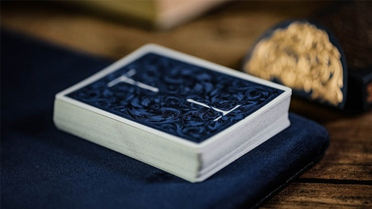 Luxury Sword T, Blue Playing Cards by TCC