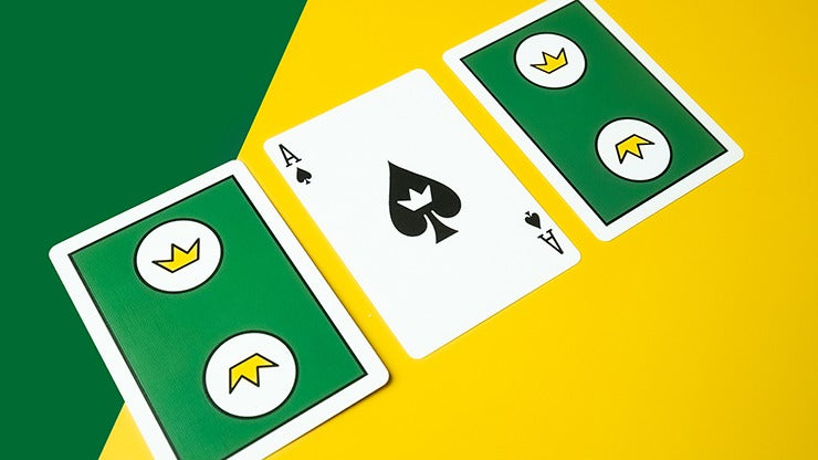 BCA Green, Half Brick Set Playing Cards