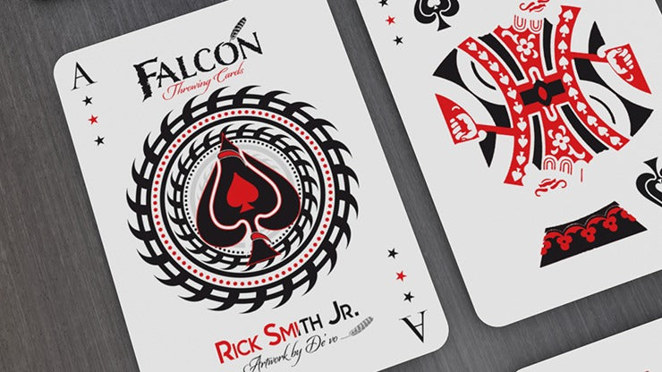 Falcon Razors Throwing Cards by Rick Smith Jr. and De';vo