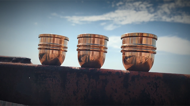 Mini Cups and Balls, Brass by Secret Factory