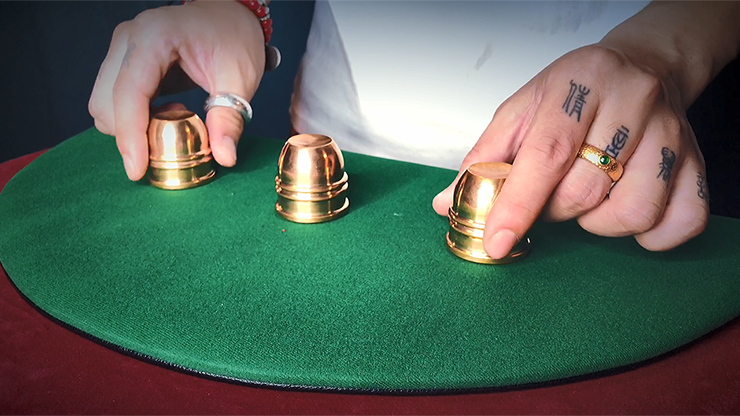 Mini Cups and Balls, Brass by Secret Factory