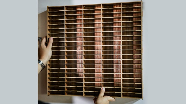 Playing Cards Wall, 100 Decks Display by TCC