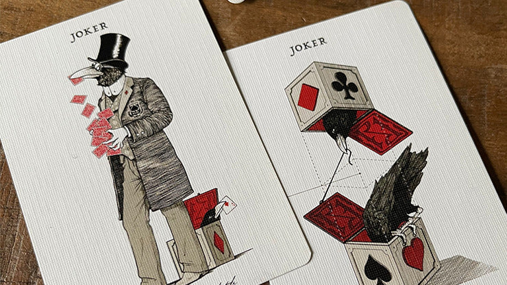 RAVN IIII, Red Playing Cards Designed by Stockholm17