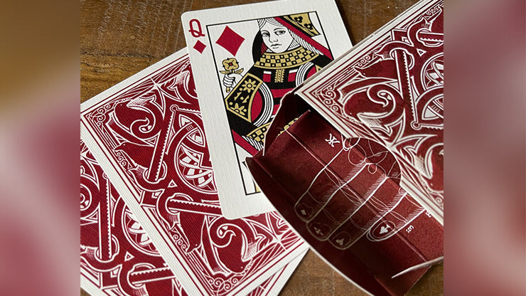 RAVN IIII, Red Playing Cards Designed by Stockholm17