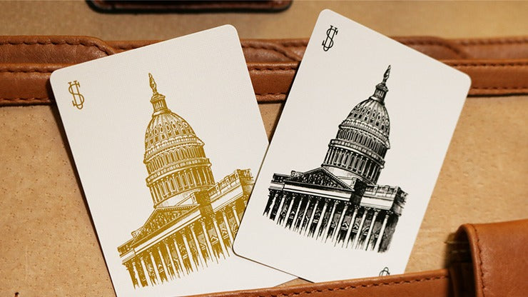 Bicycle Capitol, Red Playing Cards by US Card Magic