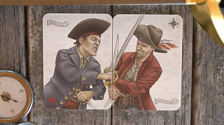 The Pirate Deck, colorized Playing Cards