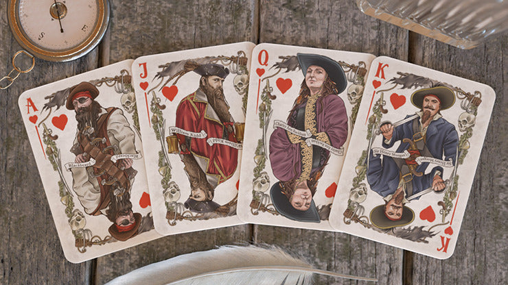 The Pirate Deck, colorized Playing Cards