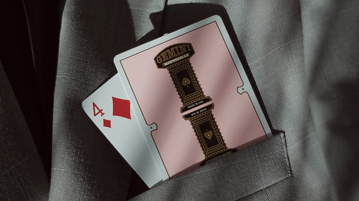 Gemini Casino Pink Playing Cards by Gemini