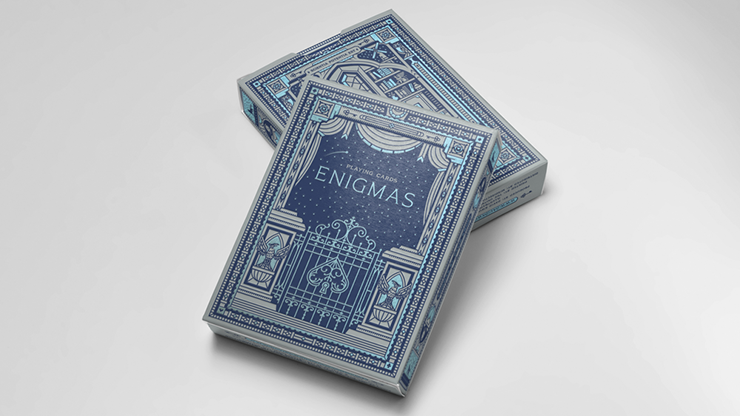 ENIGMAS Puzzle Hunt, Blue Playing Cards