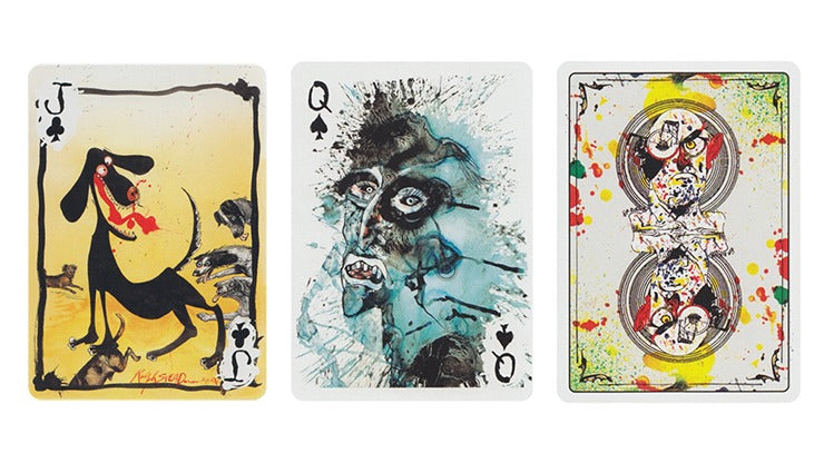 Flying Dog V2 Playing Cards by Art of Play