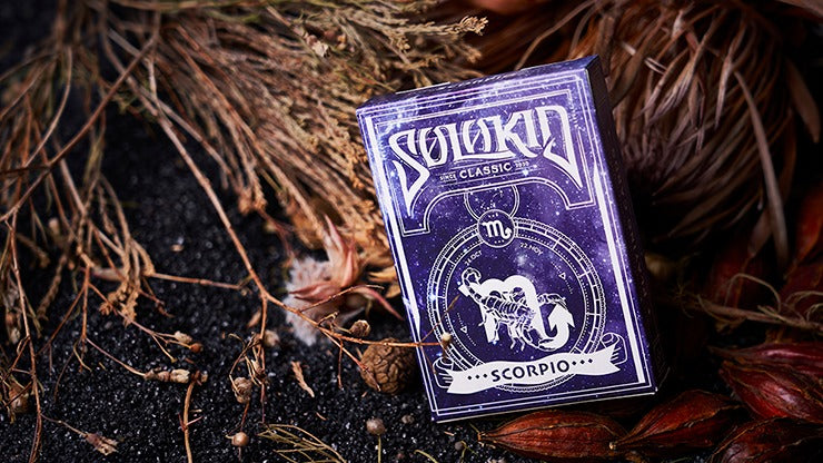 Solokid Constellation Series, Scorpio Limited Edition Playing Cards