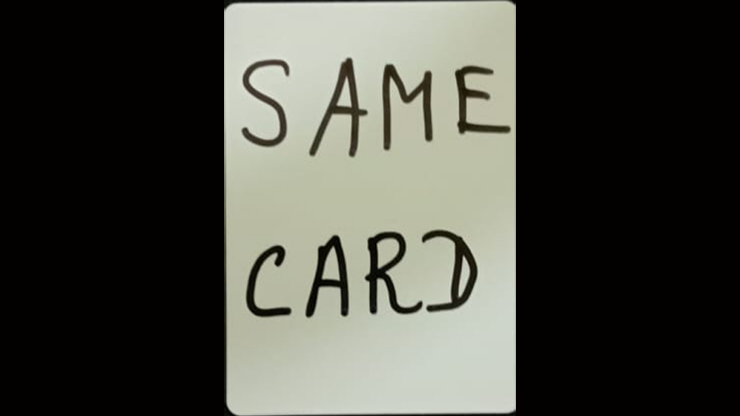 The Same Card by Dibya Guha - Video Download