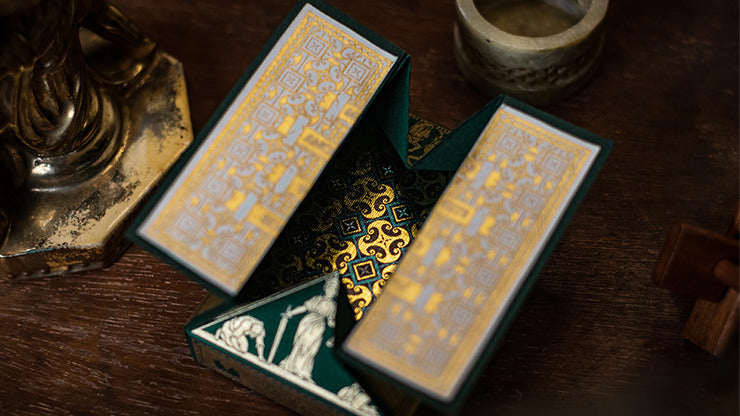 Gilded Limited Edition 2020 National Card Magic Magic Pandora';s Box, Green & Gold, Disease by Seasons Card Magic