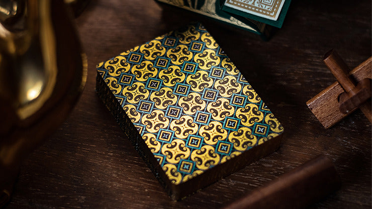 Gilded Limited Edition 2020 National Card Magic Magic Pandora';s Box, Green & Gold, Disease by Seasons Card Magic
