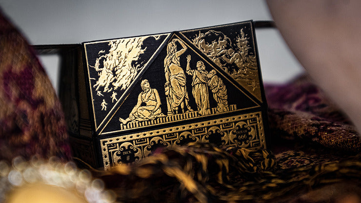Gilded Limited Edition 2020 National Card Magic Magic Pandora';s Box, Blue dot side, Destruction by Seasons Card Magic