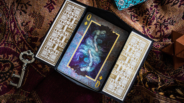Gilded Limited Edition 2020 National Card Magic Magic Pandora';s Box, Blue dot side, Destruction by Seasons Card Magic