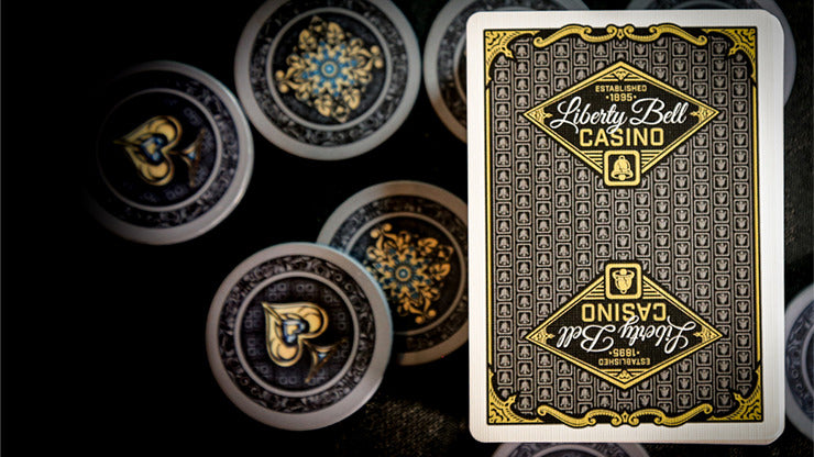 Slot Playing Cards, Liberty Bell Edition by Midnight Cards