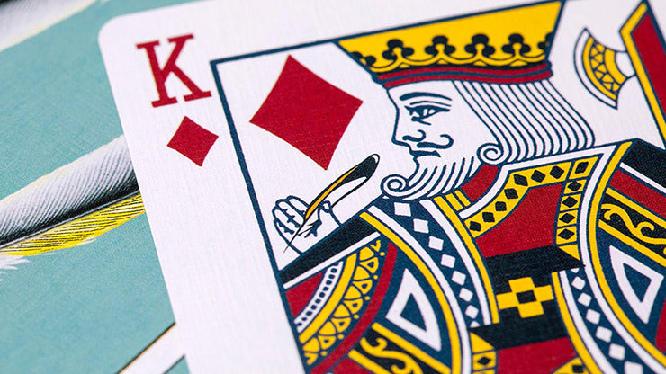 Feather Deck: Goldfinch Edition, Teal by Joshua Jay